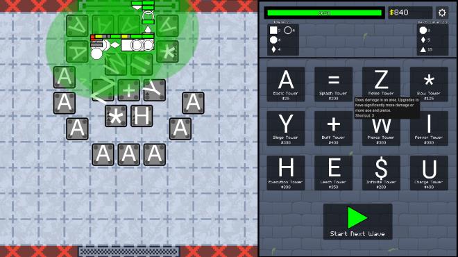 ASCII Tower Defense Torrent Download